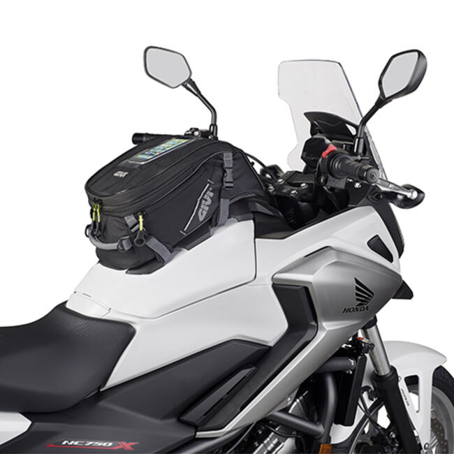 Ea116 Borsa Specifica Per Moto Honda Nc750x (16 > 20) Da Montare Sopra Il Vano Portacasco Della Moto, 10 Litri